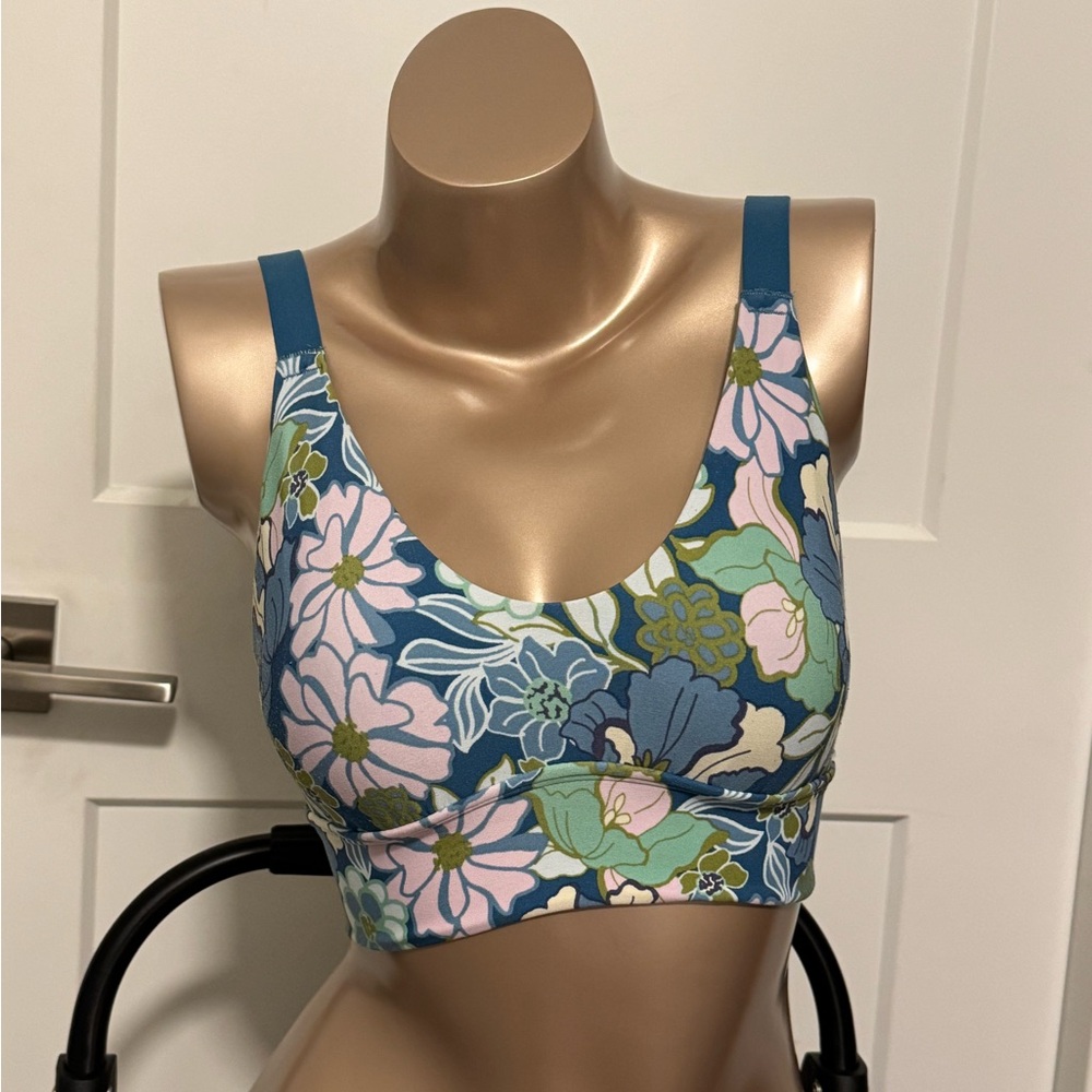 Offline by Aerie Floral Sports Bra